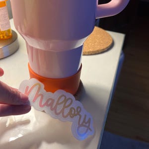 Mallory added a photo of their purchase