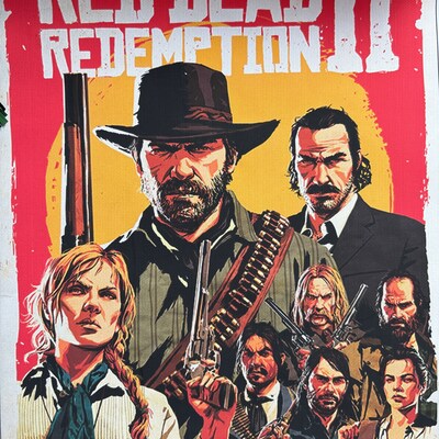 Red Dead Redemption 2 Poster Red Dead Redemption Poster Rdr Poster-rdr ...
