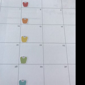 88 Tiny Weight Scale Planner Sticker Weight Loss Stickers