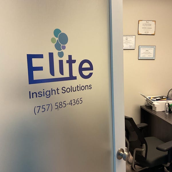 Custom Vinyl Door Sign - Customizable Business Decal - Logo, Custom ...