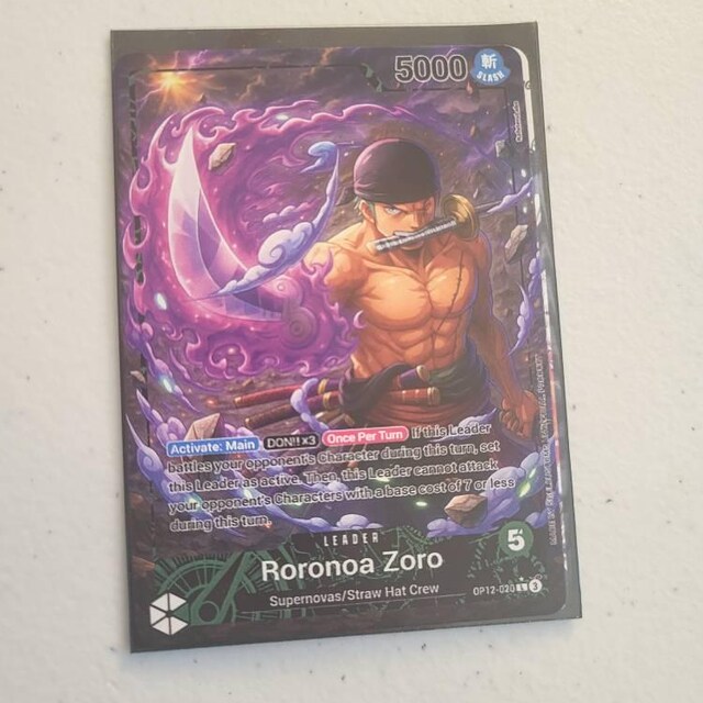 One Piece Proxy, Zoro Leader (green), Fullcolor & Artistic Full