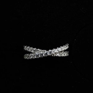 Dainty Pave CZ Criss Cross Hinged Conch Ear Cuff Earrings - Etsy