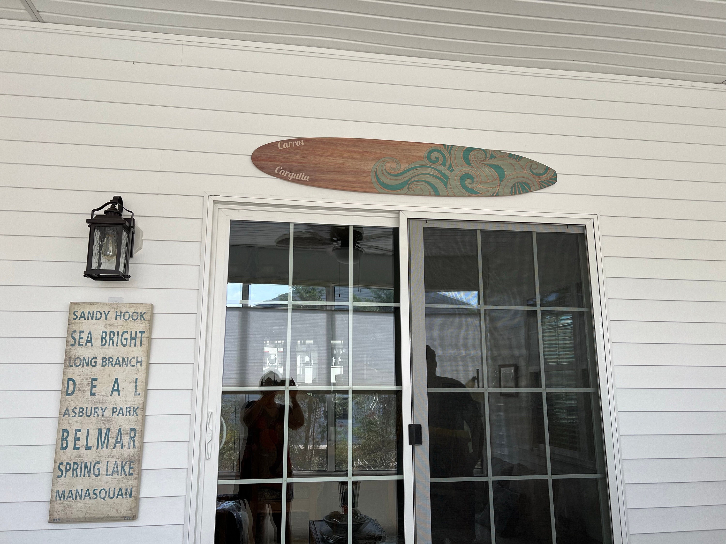Surfbrett-Wachstumskarte, Holz-Höhentafel, Ozean-Dekor, Kinderzimmer-Dekor, Küsten-Kinderzimmer-Dekor, Surfbrett-Wandkunst, Strand-Themen, Junge, Mädchen, Lineal