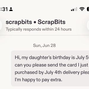 Crystal added a photo of their purchase