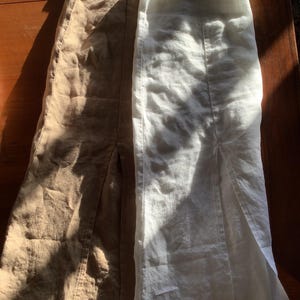 Amal Linen Slit Dress main image 1
