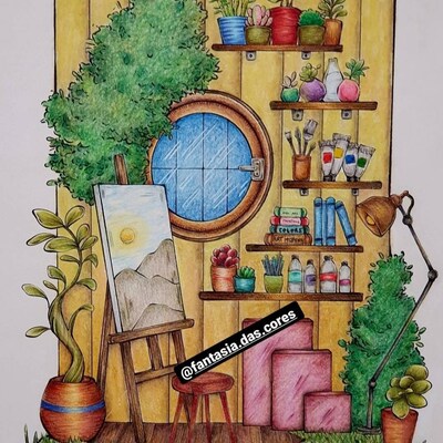 The Little Things Coloring Printables, Girls, Floral, Procreate ...
