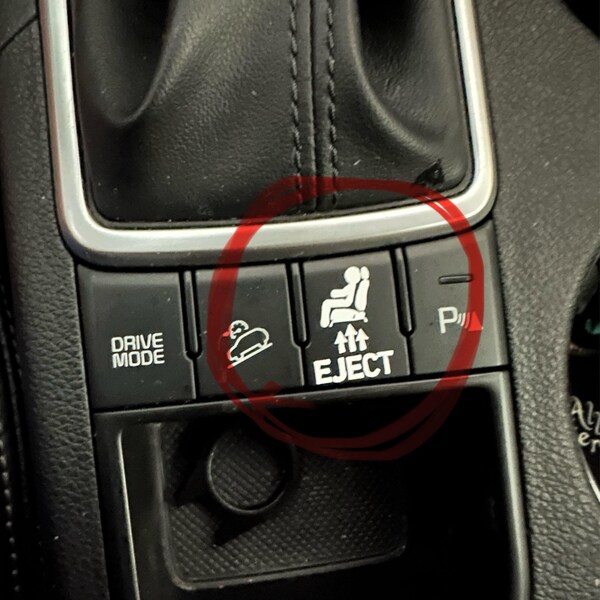 Funny Eject Button Car Decal: Universal Fit - Etsy