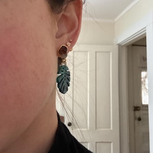 Customer photo from jennifer, Dainty Raw Turquoise Ring in Yellow Gold