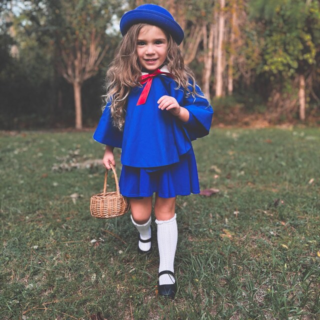 Madeline Dress Costume Blue Birthday Dress - Etsy