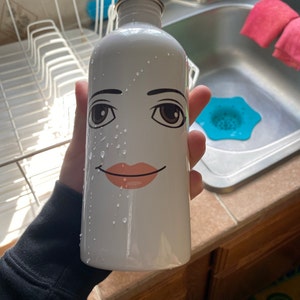 Roblox Woman Face Girl Meme Stainless Steel Water Bottle 14 Oz Etsy - roblox female face meme