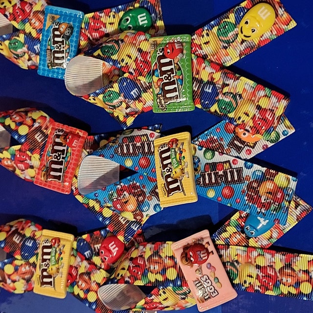 アメコミ M&M's Sweet Shop M&m's Red, White and Blue Crispy Smores Candy Wrapper Up