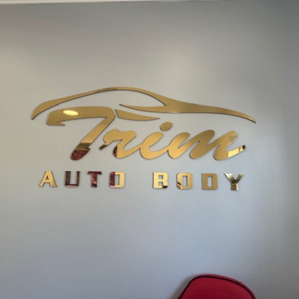 Laser Cut Logo Sign, Real Estate Agent's Sign, Beauty Salon Sign ...