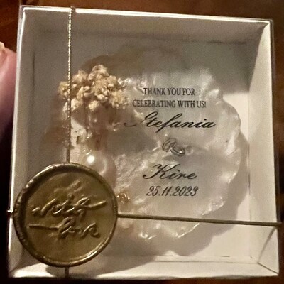 Custom Fridge Magnetswedding Favorsengagement Giftflower Etsy