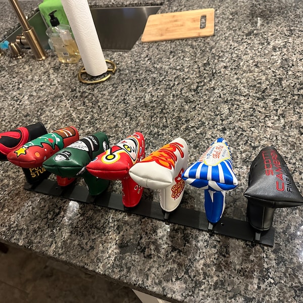 Putter Hat Rack Putter Headcover Display Rack - Etsy