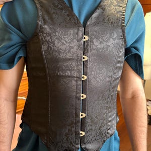 男性用コルセットベスト（ウエストコート）型紙 - 胸囲34～48インチ