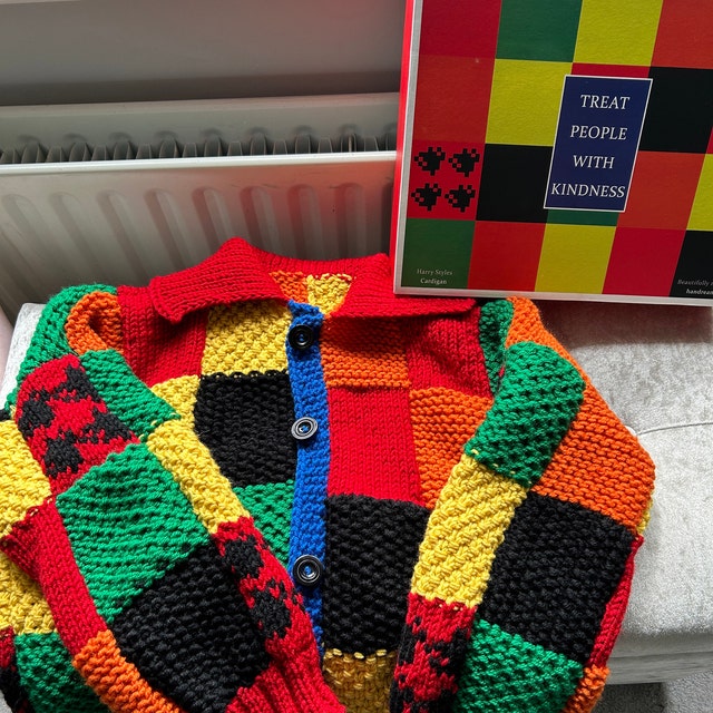 Harry Styles Cardigan, JW Anderson Cardigan, Harry Styles Sweater