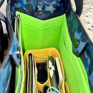  Zoomoni Premium Bag Organizer for LV Coussin PM Insert [Set of  3] (Handmade/20 Color Options) [Purse Organiser, Liner, Insert, Shaper] :  Handmade Products