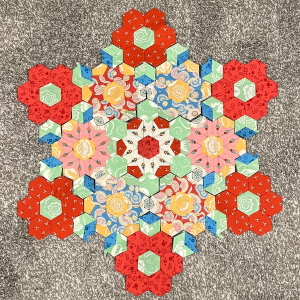 Asterisms Quilt PDF Pattern for EPP or Hand Piecing - Etsy