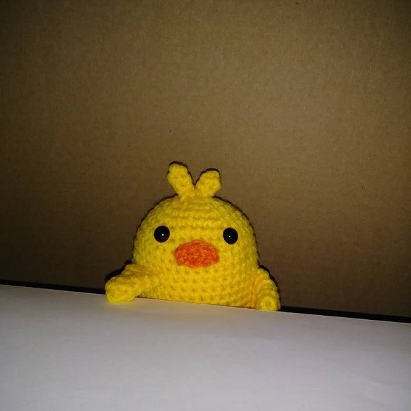 Pattern Amigurumi Yellow Chick PDF TUTORIAL - Crochet PATTERN Yellow ...