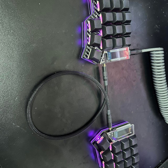 すぐに使える Lily58 Pro 分割キーボード、組み立て済み MX キー