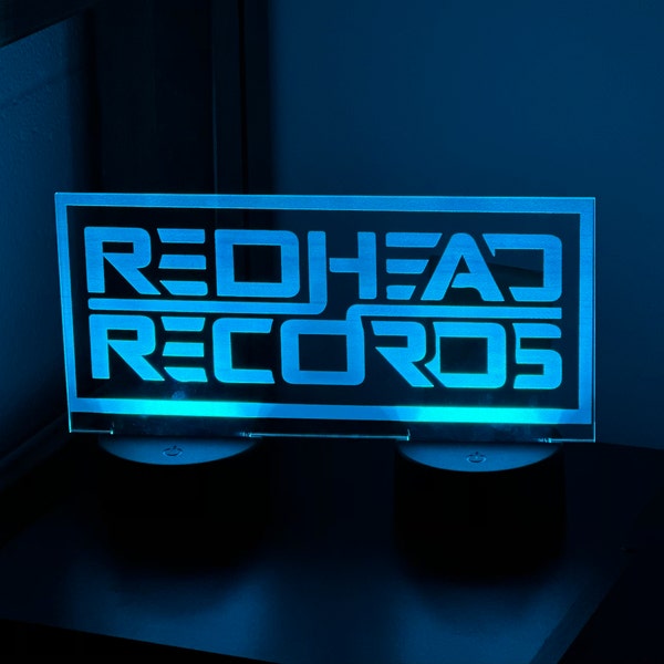 Custom Laser Engraved LED Sign: Light up Display - Etsy