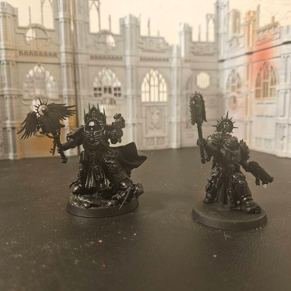 Figurines Warhammer 40K - Fallen Gladiators Noctis Hunters Uriasi Destroyers (x5) - Impression 3D Artisanale - NEUF