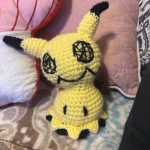 ご依頼用 あみぐるみ PDFファイル ミミッキュのあみぐるみかぎ針編みのパターン - Etsy 日本