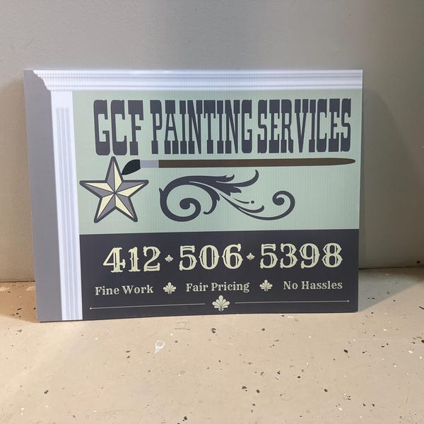 48 Custom Yard Signs - FAST! - Etsy