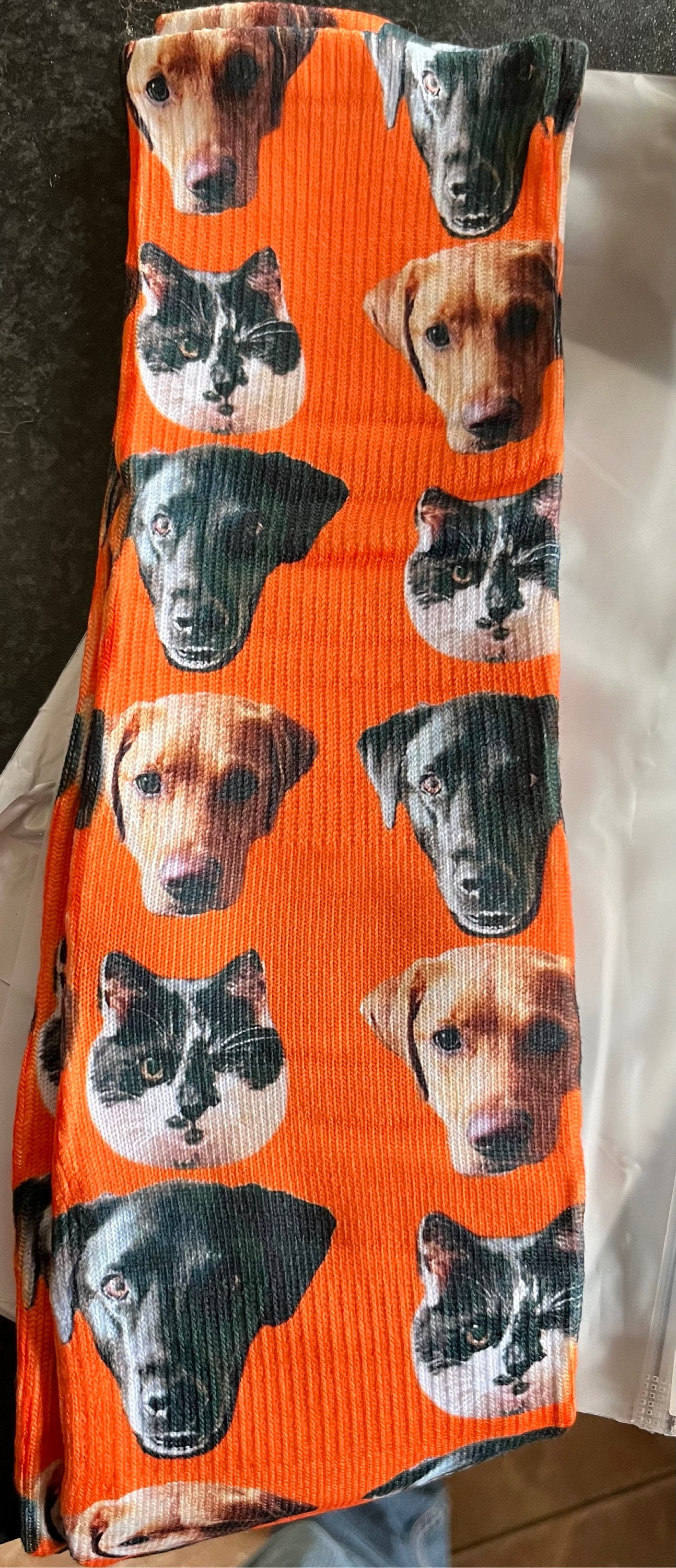 Custom Face Socks Printed With Loved Ones Face Make A Fantastic Unique Personalised Gift