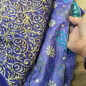 SALE ON Indian Vintage Art Silk Sari Wrap Skirts for Women & Girls ...