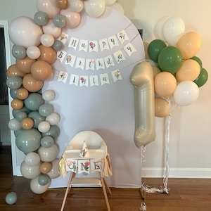 Wildflower Birthday Bundle, Wild and Onederful 1st Birthday Decorations