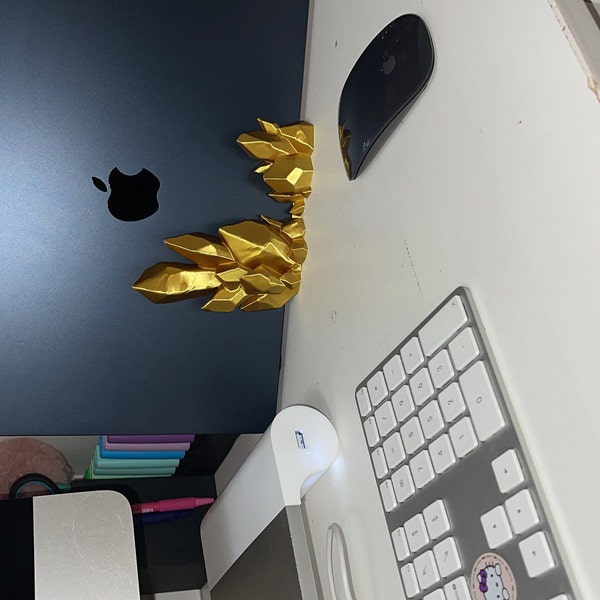 MacBook Pro Vertical Stand | Laptop Dock Stand | Crystals - Etsy