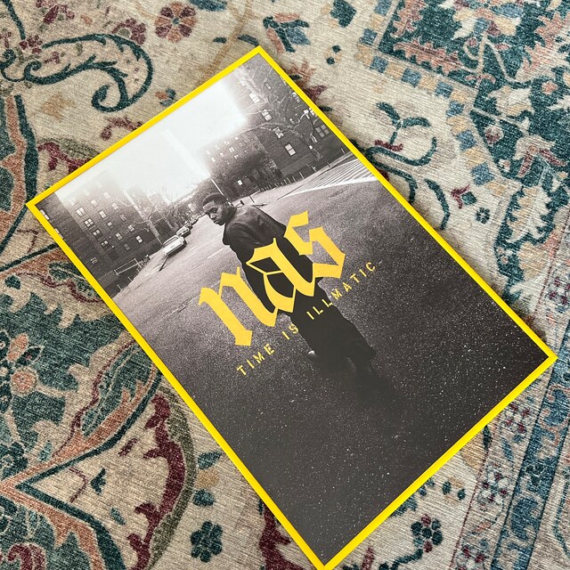 最終値下げ【非売品】NAS time is ill matic B1 ポスター 最終値下げ【非売品】NAS time is ill matic B1 ポスター