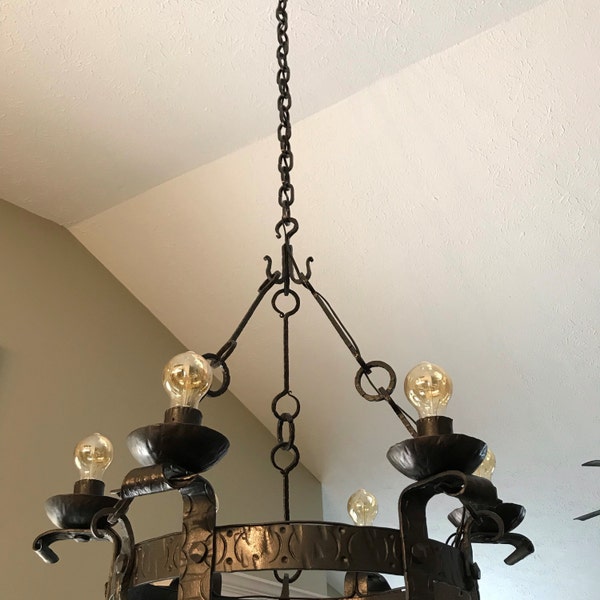 Pot Rack Chain Forged Iron Chain. for Hanging Pot Racks, Plants, Lighting.... - Etsy
