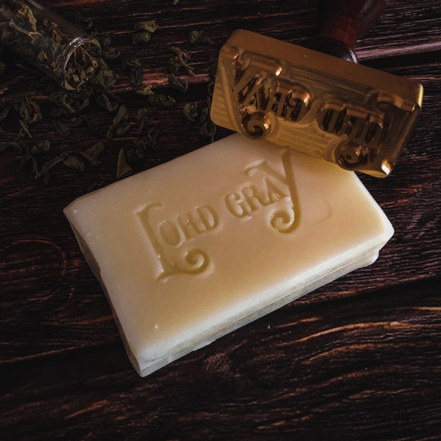 Custom Soap Stamp in Brass / Custom Soap Mold / Soap Package