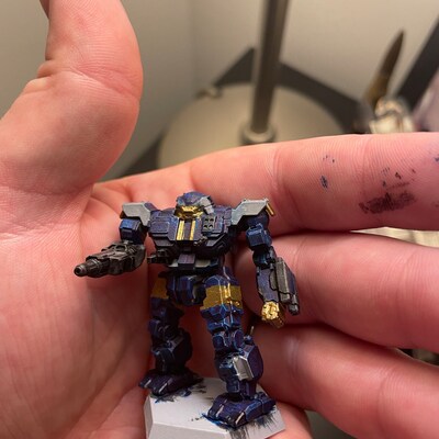 Caesar, Alternate Battletech Mechwarrior Miniature WITH BASE - Etsy
