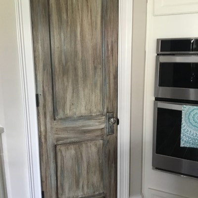 Old Reclaimed 1933 Half Lite Antique Wooden Parlor Door and - Etsy