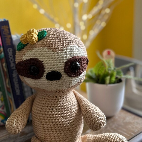 Crochet Amigurumi Pattern Sloth Juliet PDF - Etsy