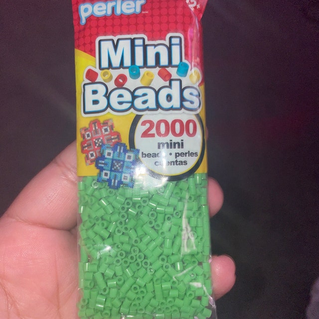Perler Mini Beads 2000/Pkg-Black