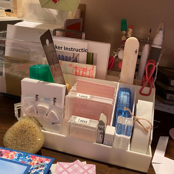 Craft Tool Storage Organizer Desk Tool Caddy Storage Removable Liquid ...