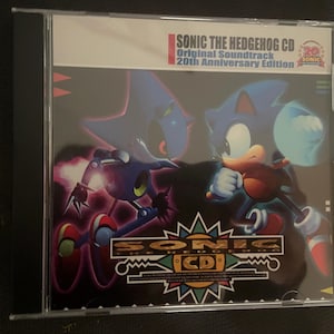 Sonic the Hedgehog CD 20th Anniversary Soundtrack - Etsy
