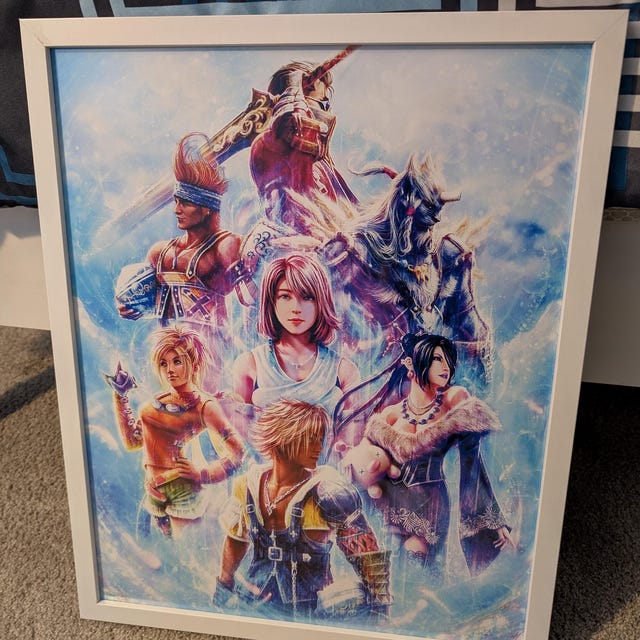 [希少]ファイナルファンタジーX ポスター 希少 店頭用 ファイナルファンタジー Ⅹ FINAL FANTASY ポスター 希少