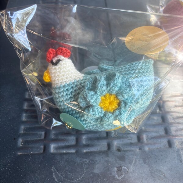 Crochet Chicken Stress Toy: Sensory Fidget, Anxiety Relief - Etsy