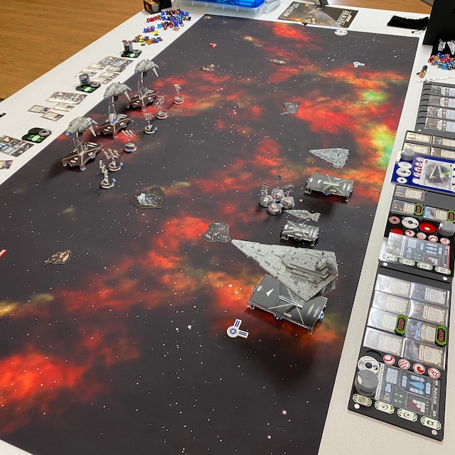 GripMat Starfield Sector III 48x72 Per X-Wing E Armada - Tappetino Gioco Antiscivolo