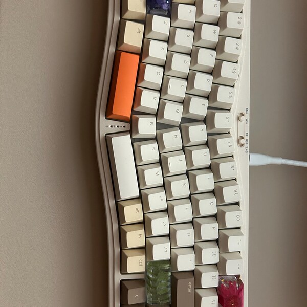 5PCS Keycaps Set for Mechanical Keyboard | Handmade Resin Keycaps ...