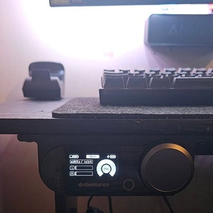Mounting Bracket Kit for Steelseries Arctis Nova Pro Wireless DAC