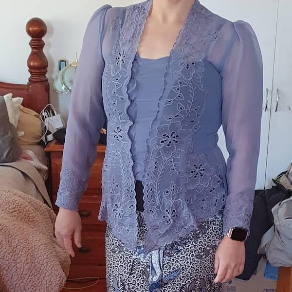 Batik One Set Janggan Kebaya With Maira Woven Skirt Elegant and