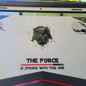 Ripped Metal Full Color Car Vinyl Design US Flag Car Wrap - Etsy