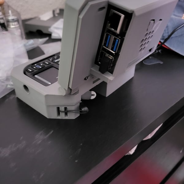 Cyberdeck Raspberry Pi5 Chasis Raspberry Pi 5 Cyberdeck: Co-decker V1 Laptop Frame - Etsy