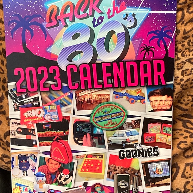 Back to the 80's - 2026 Wall Calendar - Nostalgic / Quirky